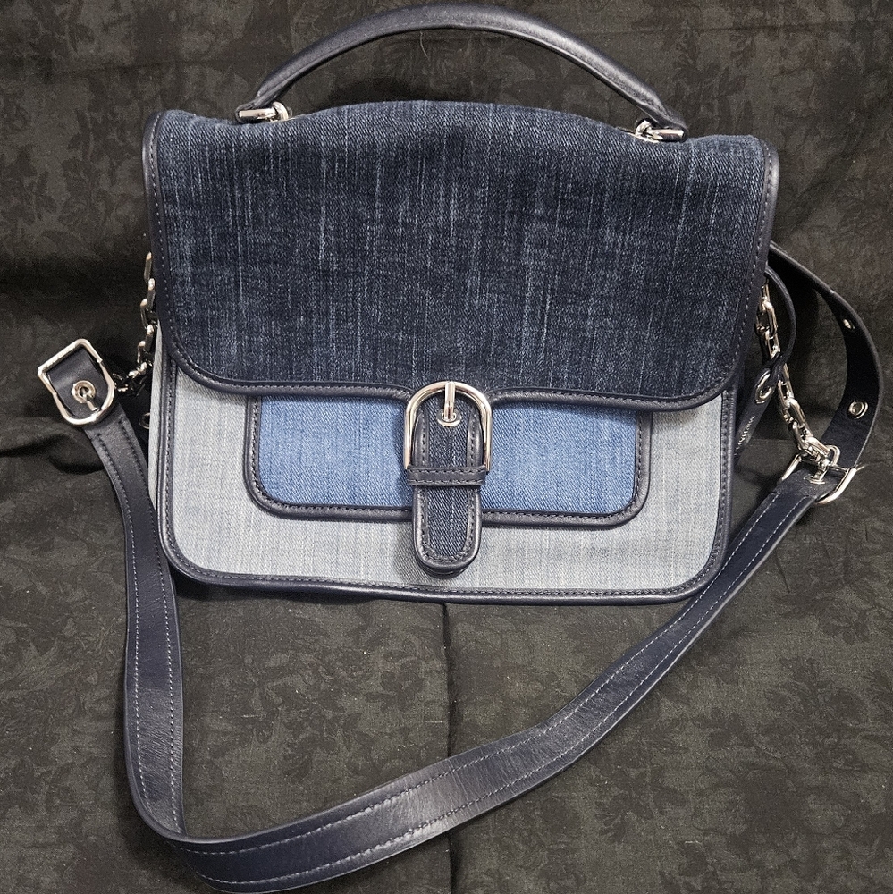 Michael Michael Kors Cooper Large School Satchel Denim